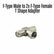 F-Type PAL Male Female Adapter Socket TV Antenna Cable F Connector Angle RG6 TV Accessories