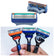 5 Blades for Gillette Fusion Razor Shaving Shaver Trimmer Refills Cartridges Home Essentials