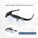 USB Rechargeable 1.5-4.5X Magnification Head-Mounted Magnifying Glass W/ LED DIY & Home Tools