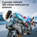 BE6 Bluetooth Motorcycle Intercom Helmet Headset Mobile Accessories