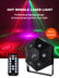 8 Eyes Wheels LED RGB Stage Light DMX512 Party Effects