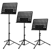 Folding Adjustable Music Score Stand & Light (Optional) Home Essentials