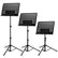 Folding Adjustable Music Score Stand & Light (Optional) Home Essentials