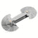 Stainless Steel Thread Gauge Set 52 In 1 Metric & Imperial Sizing Portable DIY & Home Tools