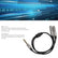 6.35mm Mono TS Guitar Signal Audio Y Splitter Cable 1/4 Mono Male to Dual Female AV Adapters