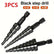 Step Drill Bit 3pcs Set 3-12mm, 4-12mm, 4-20mm DIY & Home Tools