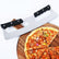 Kitchen Stainless Steel Pizza Cutter With Protective Cover Home Essentials