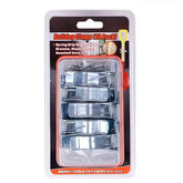 10-Piece Bulldog Clamps Wall Mount Holder Home Essentials