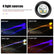 Superfire GF03 Fishing Torch High brightness 4 Led Source Cob Sensor Zoomable Outdoor Gear