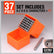 37Pcs Letter Number Stamp Punch Set DIY & Home Tools