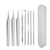 Blackhead Remover Tool Pimple Blemish Popper Comedone Acne Cleaner Kit Clip Home Essentials