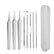 Blackhead Remover Tool Pimple Blemish Popper Comedone Acne Cleaner Kit Clip Home Essentials