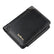Baellerry Men's Short Wallet Trifold Slim PU Leather w/ Zipper Coin Card Pocket Home Essentials