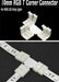 10mm LED Strip T Shape Corner Connector Joiner (L28) For 5050 RGB LED Strips Party Effects