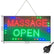 MASSAGE OPEN LED Neno Sign 55CM X 33CM Ready-Made LED Signs