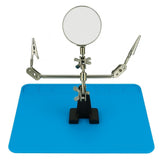 Soldering Mat and Soldering Station Set With Magnifying Glass DIY & Home Tools
