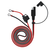1.4M 10A SAE to O-Ring Terminal Cable Power supply/Charger