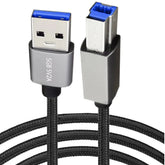 1m Superspeed USB3.0 Type A Male to Type B Printer Cable PC Accessories
