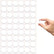 20mm White Self Adhesive Screw Cover Caps PVC Cabinet Furniture Hole Covers Home Essentials