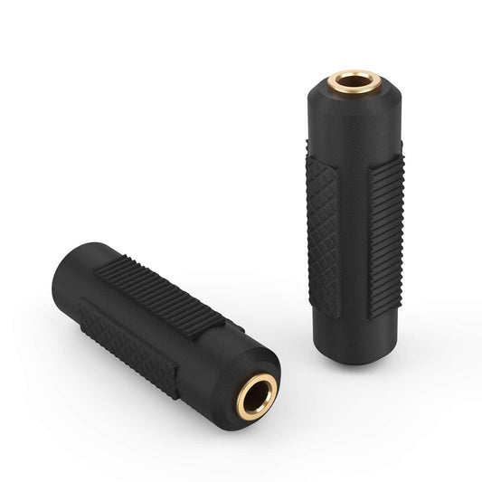 3.5mm Aux Female to Female Adapter AV Adapters
