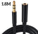 Aux 3.5mm Male to Female Extension Cable AV CABLES