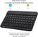 Ultra-Slim Bluetooth Rechargeable Mini Keyboard For IOS Windows Android Mobile Accessories