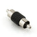 RCA Male to male Coupler Audio Connector Adapter M44 AV Adapters