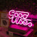 33x17.8cm USB Powered Good Vibes Ready-Made LED Signs