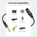 6.35mm Mono Male to XLR Female Microphone Lead 0.5M to 10M AV Cables