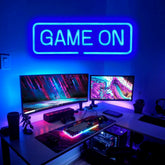 USB powered 60x20cm GAME ON Ready-Made LED Signs