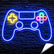 USB Operated Gamepad Game Controller 41x27.5cm Ready-Made LED Signs