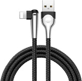 Baseus 2M L Shape 90 Degree USB Cable For iPhone Mobile Accessories