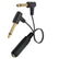1/4 inch Splitter 6.35mm TRS Stereo Female to 90 Degree Dual 6.35mm Mono TS Male