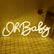 Oh Baby 58cm x 25cm Ready-Made 12V LED Signs