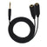 1.8M 6.35mm TRS Stereo to Dual 1/4" TRS Stereo Adapter Y Splitter AV Adapters