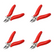 Flush Side Cutters (FS21) Precision Shear Wire Snips Pliers Tool Up to 10Pcs DIY & Home Tools