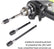 Screwdriver Extension 3Pcs 1/4 Hex Shank Holder Drill Bit Set Quick Release DIY & Home Tools