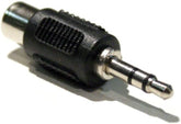 3.5mm TRS Stereo Male to Mono RCA Female Adapter M21 AV Adapters