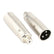 XLR to RCA Male Female Adapter AV Adapters
