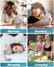 Portable 360° Mini Fan Auto Moving Head Rechargeable USB Table Car Fan