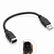 23cm Firewire IEEE 1394 6 Pin Female to USB Male Extension Cable For Camera DV PC Accessories