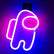 USB Powered Astronaut Ready-Made LED Signs