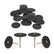 32mm Abrasive Cutting Off Discs w/ Mandrels 52pcs Mandrel Kit DIY & Home Tools