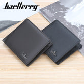Baellerry Genuine Leather Mens Wallet Coin Purse Wallet Multiple Card Slots Home Essentials