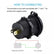 Modified Double USB Car Charger 12-24V Phone Charger Accessories DIY Install Car Accessories