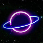 USB Powered 30x17cm Planet Ready-Made LED Signs