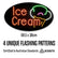 12V Oval 'Ice cream' LED Sign 68.5cm x 38cm w/ 3 Modes & Power Adapter Ready-Made LED Signs