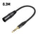 Balanced 6.35mm Stereo TRS to XLR Male Microphone Lead AV Cables 0.3M to 10M AV Cables