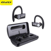 AWEI T22 Bluetooth TWS Headphones (QS61) Power Bank Mobile Accessories