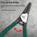 TUOSEN 7-Inch Metal Snap Ring Plier 4-Piece Set DIY & Home Tools